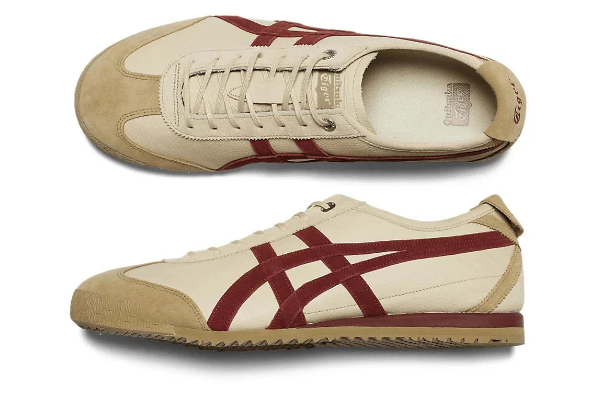 Onitsuka Tiger Mexico 66 SD Beige Beet Juice Bege - Meireles Sport