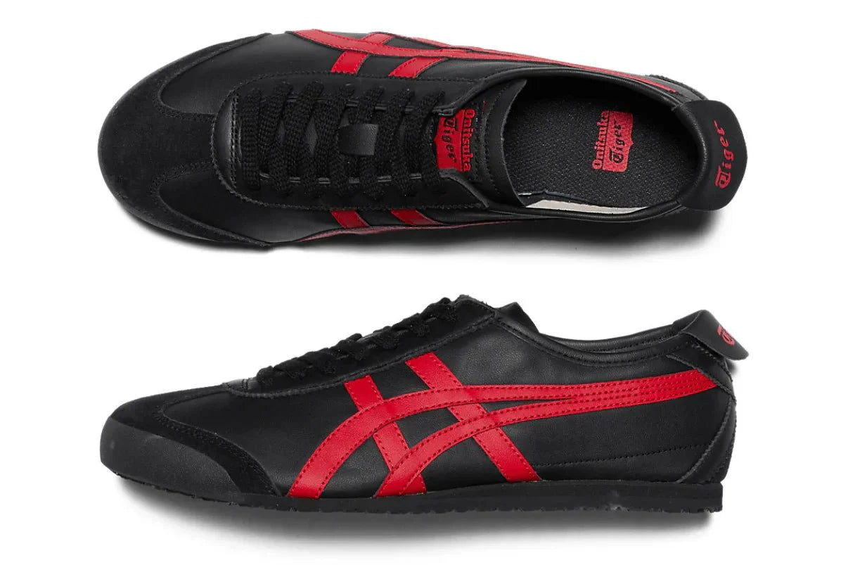Onitsuka Tiger Mexico 66 SD Black Classic Red Preto - Meireles Sport