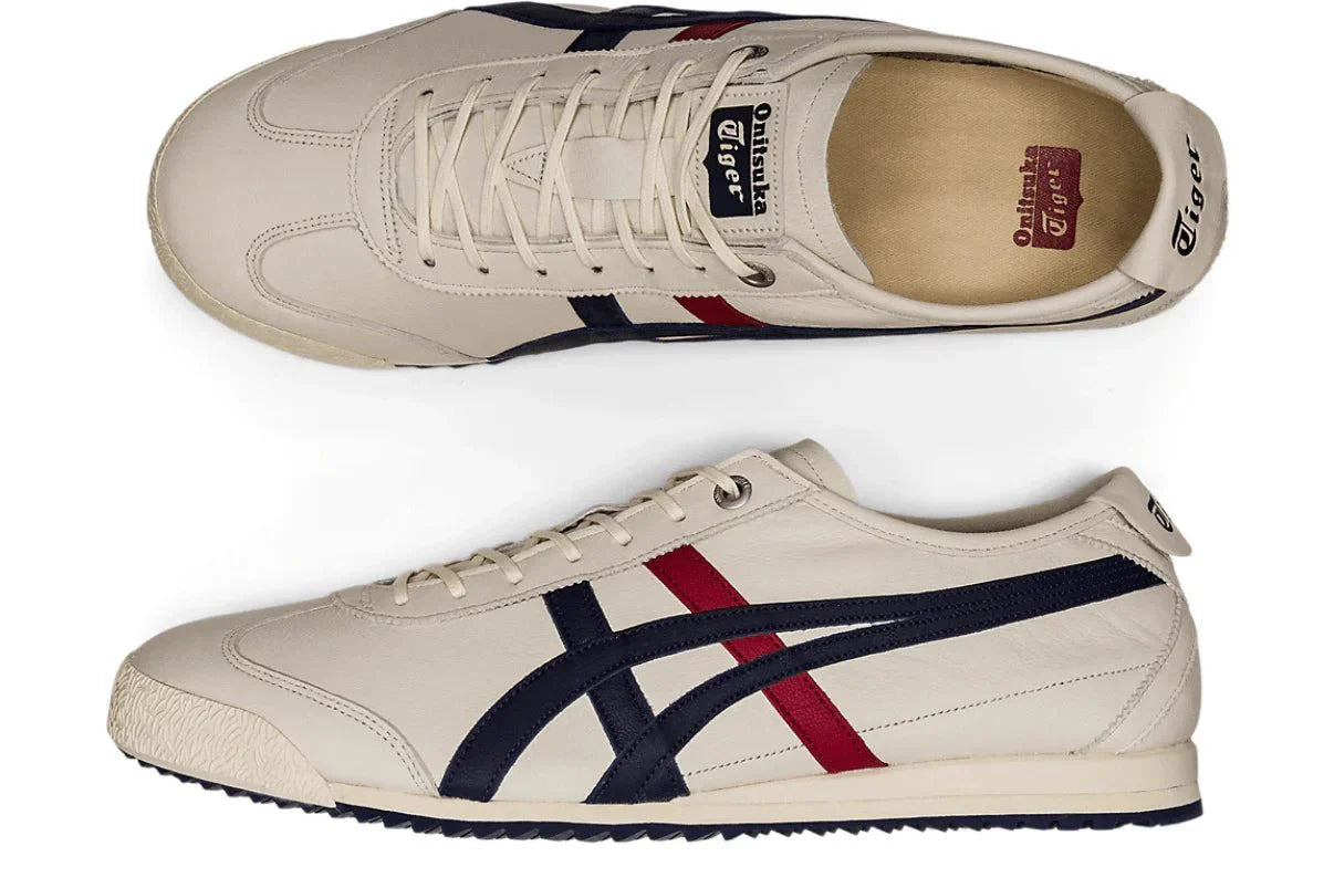 Onitsuka Tiger Mexico 66 SD Cream Peacoat Navy Red Bege - Meireles Sport