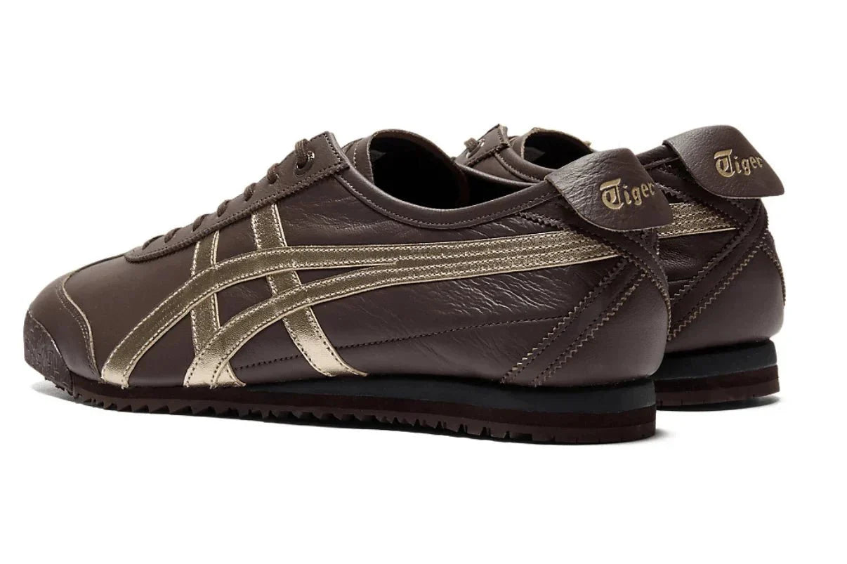 Onitsuka Tiger Mexico 66 SD Licorice Brown Champagne Marrom - Meireles Sport