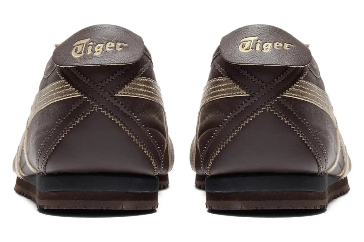 Onitsuka Tiger Mexico 66 SD Licorice Brown Champagne Marrom - Meireles Sport