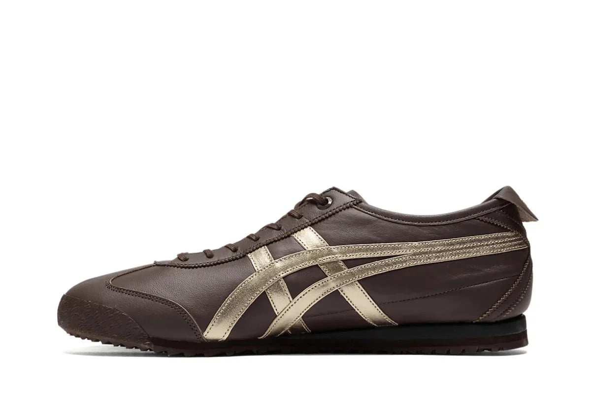 Onitsuka Tiger Mexico 66 SD Licorice Brown Champagne Marrom - Meireles Sport