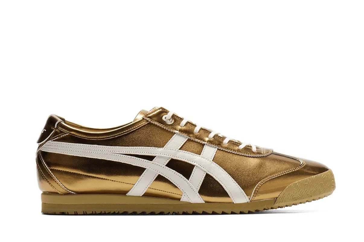 Onitsuka Tiger Mexico 66 SD Metallic Series Desert Camp Cream Dourado - Meireles Sport