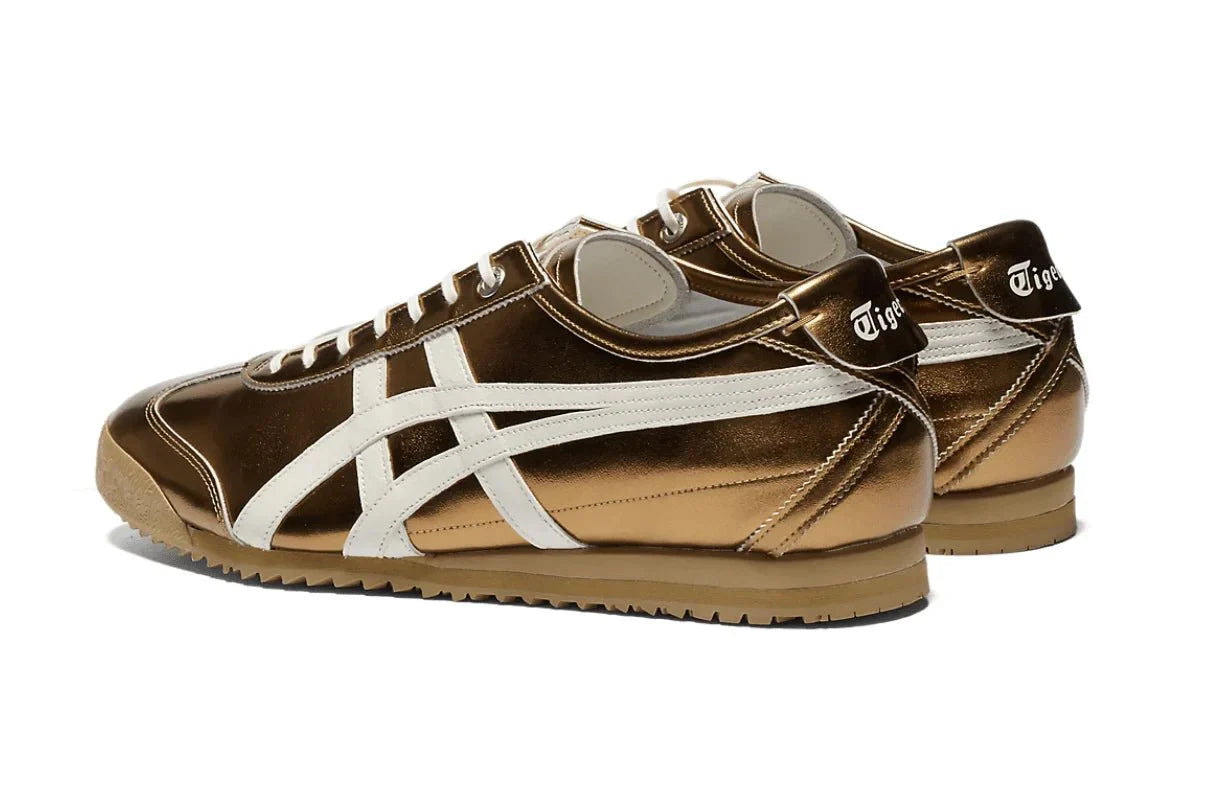 Onitsuka Tiger Mexico 66 SD Metallic Series Desert Camp Cream Dourado - Meireles Sport