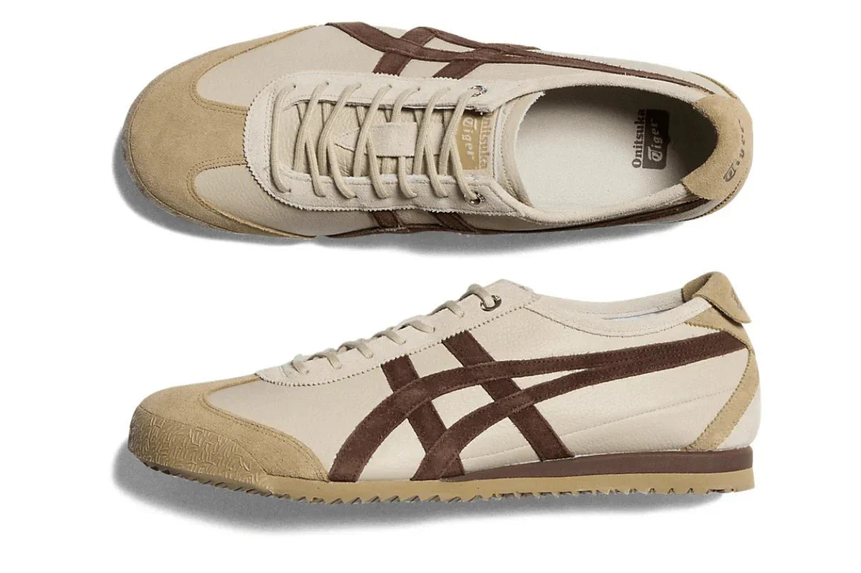 Onitsuka Tiger Mexico 66 SD Vin Putt Dark Brown Bege - Meireles Sport