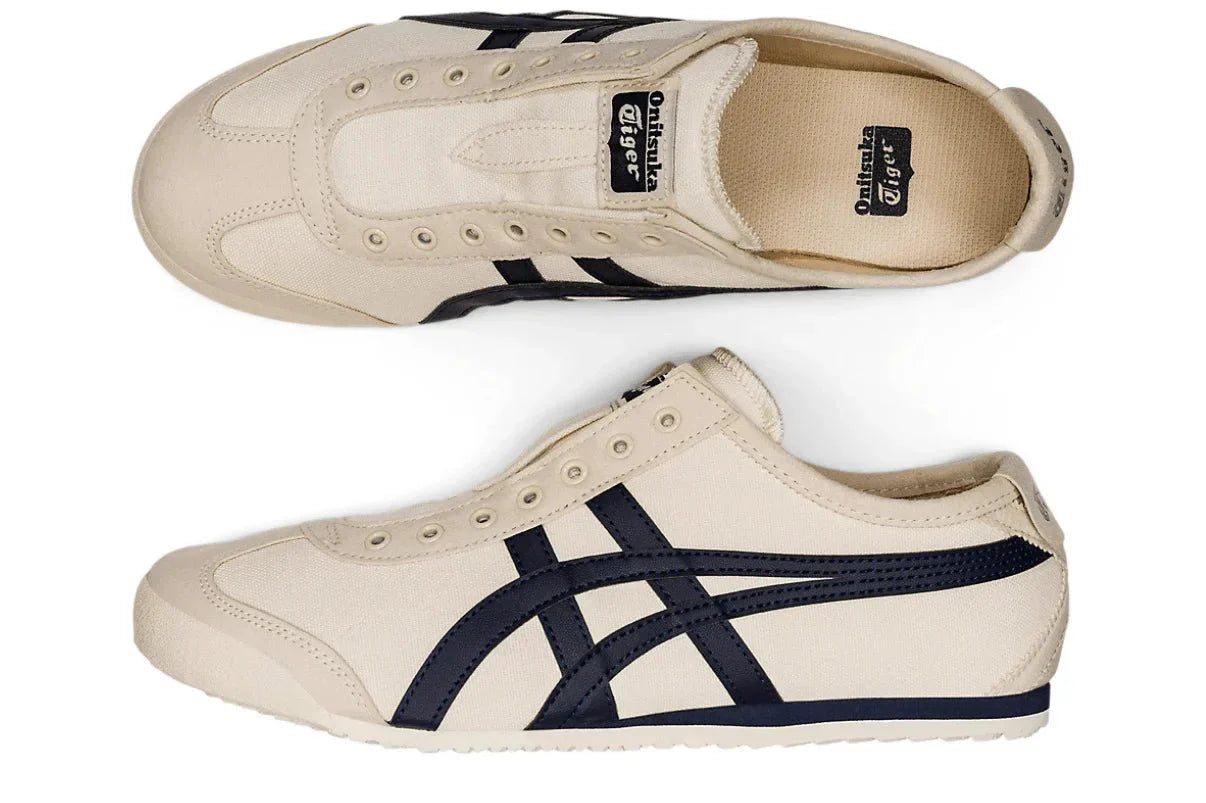 Onitsuka Tiger Mexico 66 Slip - On Birch Midnight Bege - Meireles Sport