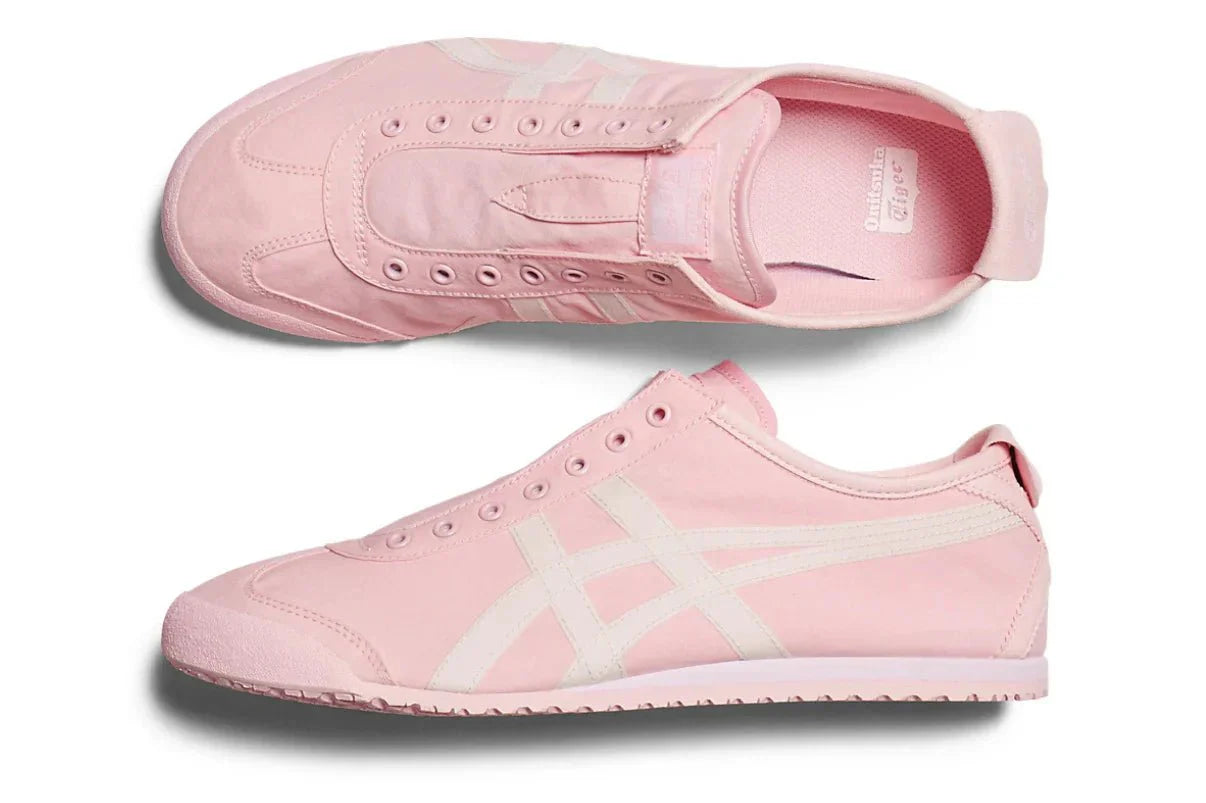 Onitsuka Tiger Mexico 66 Slip - On Pink Cream Rosa - Meireles Sport
