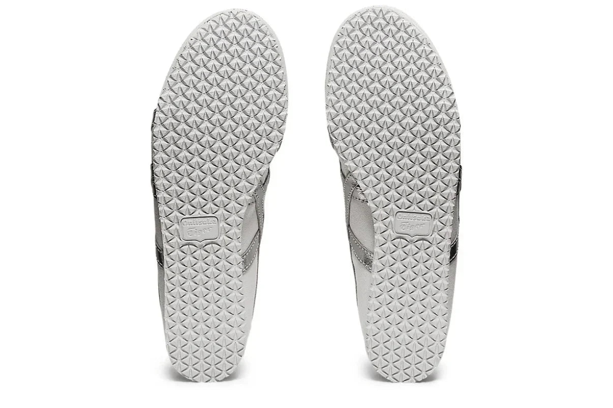 Onitsuka Tiger Mexico 66 Slip - On White Pure Silver Prateado - Meireles Sport