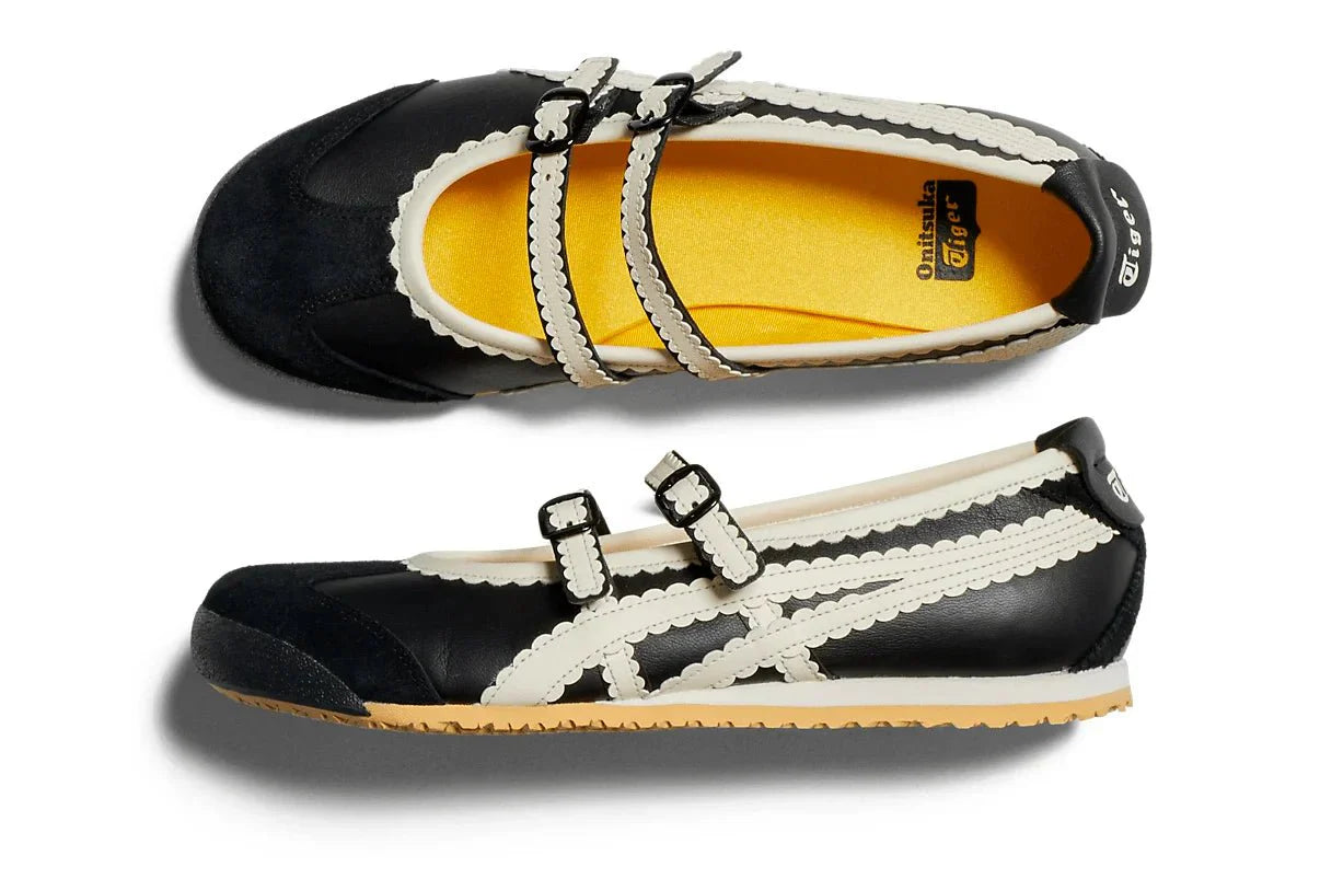Onitsuka Tiger Mexico 66 TGRS Black/Cream Preto - Meireles Sport