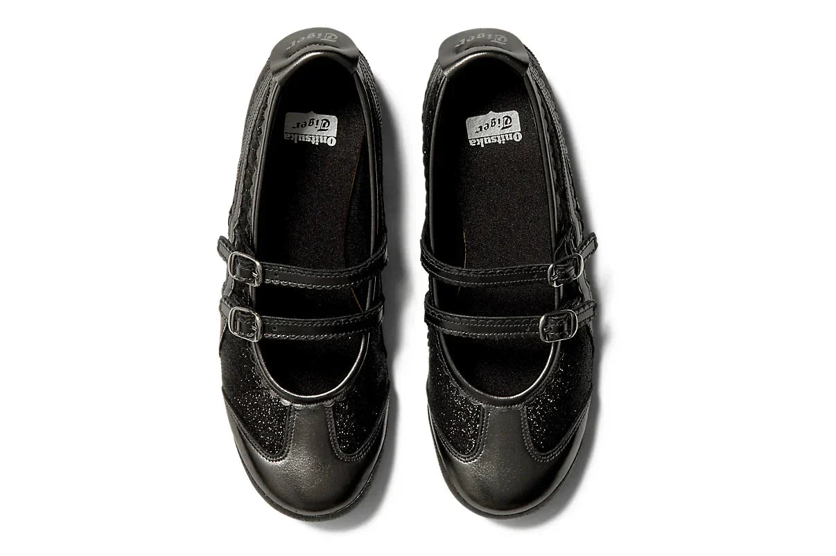 Onitsuka Tiger Mexico 66 TGRS Black/Gunmetal Glitter Pack Preto - Meireles Sport