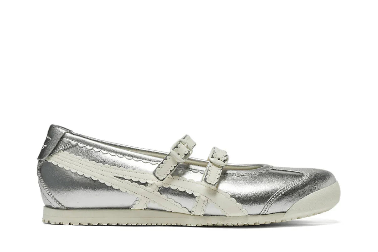 Onitsuka Tiger Mexico 66 TGRS Silver Cream Prateado - Meireles Sport