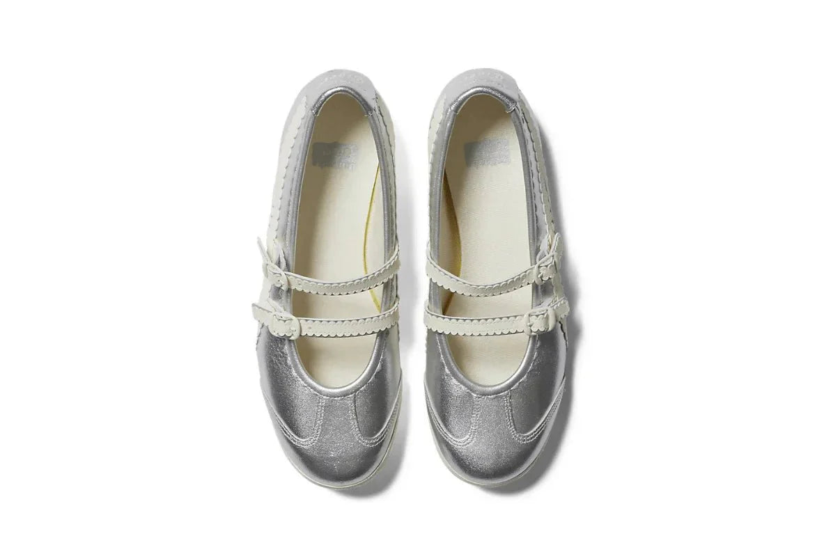 Onitsuka Tiger Mexico 66 TGRS Silver Cream Prateado - Meireles Sport