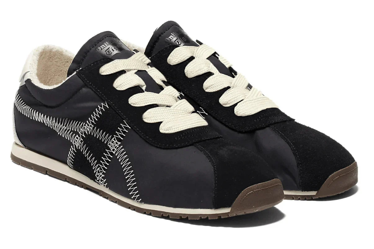 Onitsuka Tiger Tiger Corsair A55 Black Cream Preto - Meireles Sport