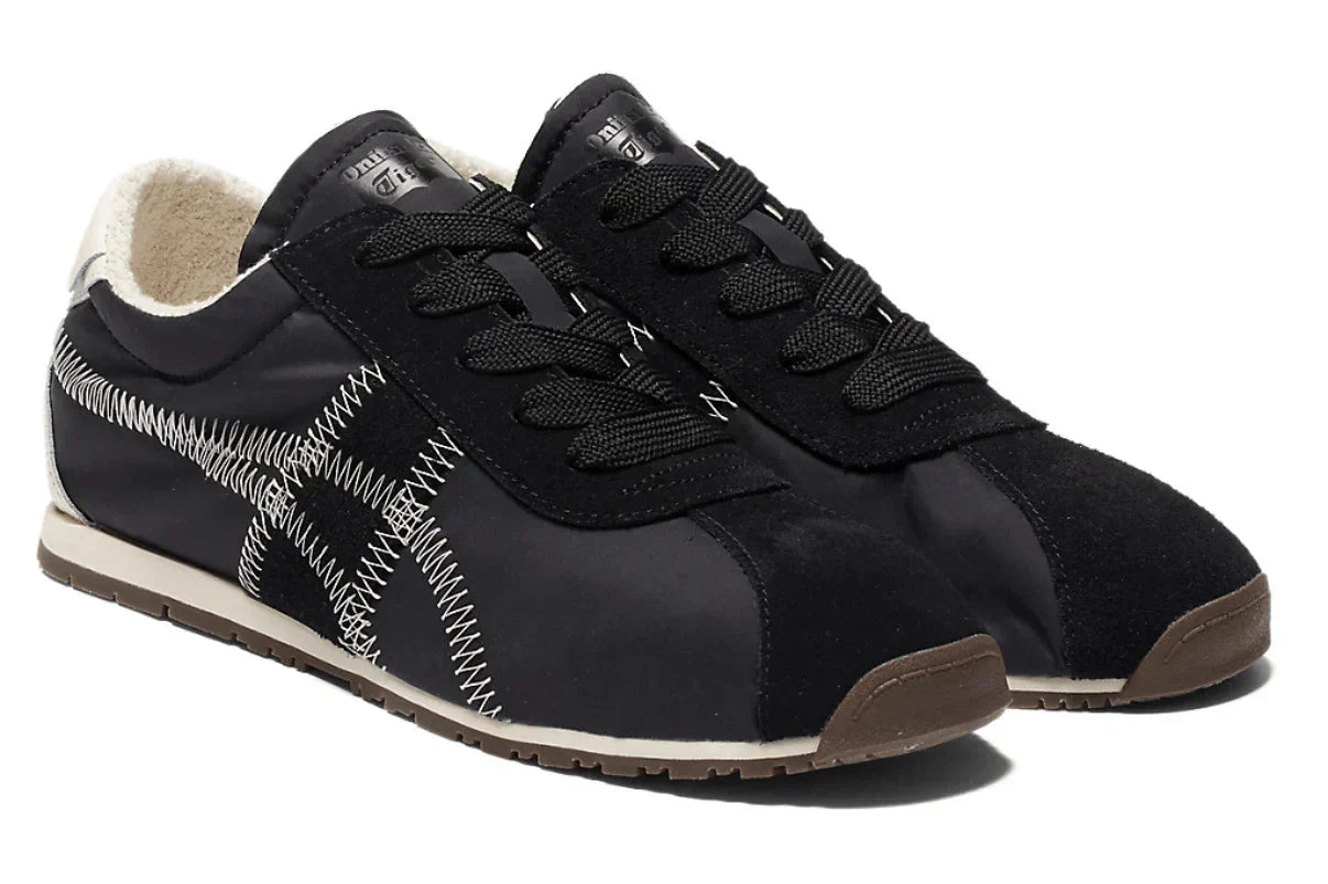 Onitsuka Tiger Tiger Corsair A55 Black Cream Preto - Meireles Sport