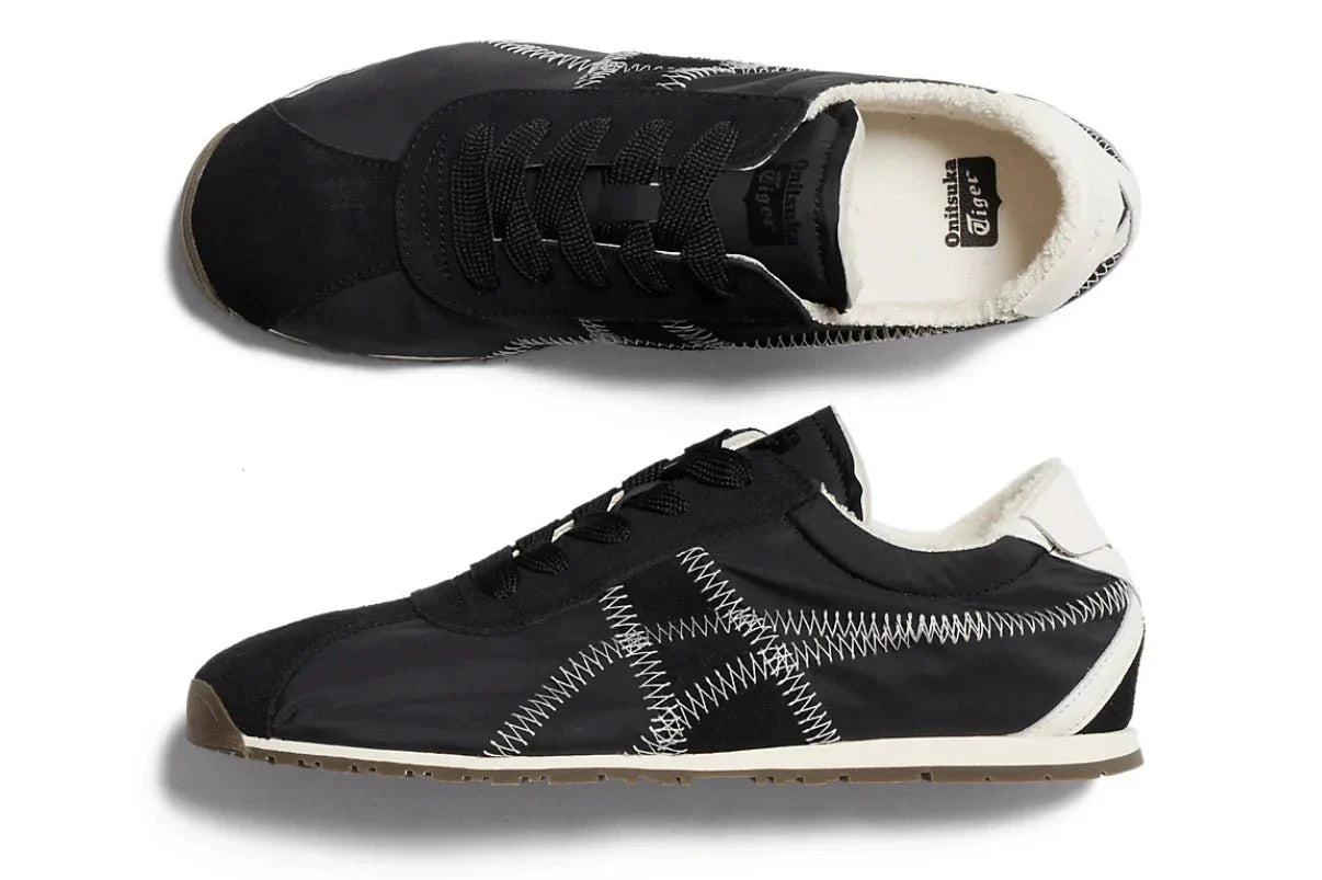 Onitsuka Tiger Tiger Corsair A55 Black Cream Preto - Meireles Sport