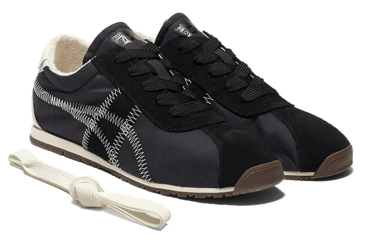 Onitsuka Tiger Tiger Corsair A55 Black Cream Preto - Meireles Sport