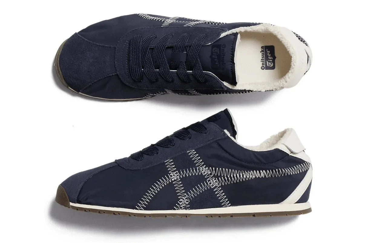Onitsuka Tiger Tiger Corsair A55 Midnight Cream Azul - Meireles Sport