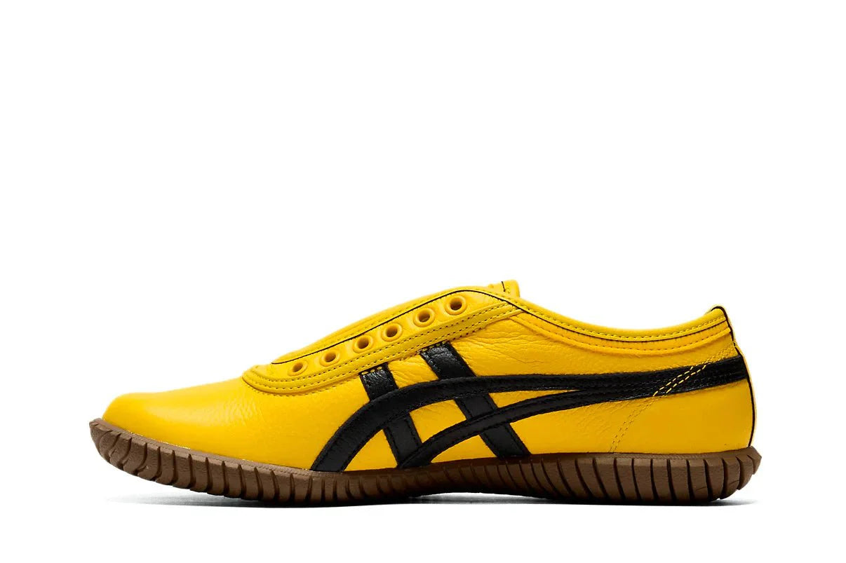 Onitsuka Tiger Tsunahiki Slip - On Sunflower Yellow/Black Amarelo - Meireles Sport