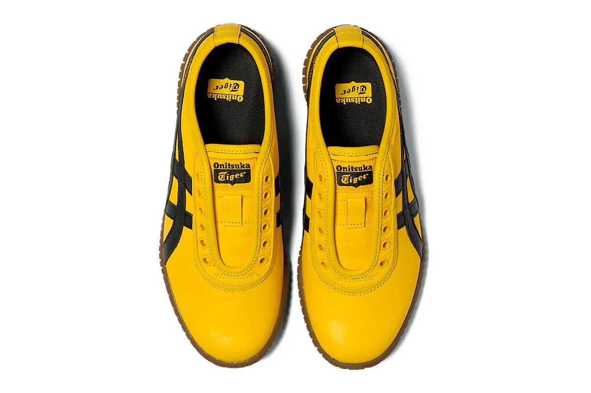 Onitsuka Tiger Tsunahiki Slip - On Sunflower Yellow/Black Amarelo - Meireles Sport