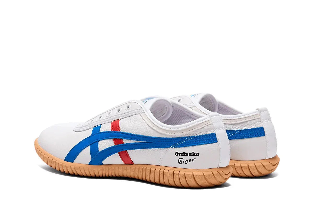 Onitsuka Tiger Tsunahiki Slip - On White/Directoire Blue Branco - Meireles Sport