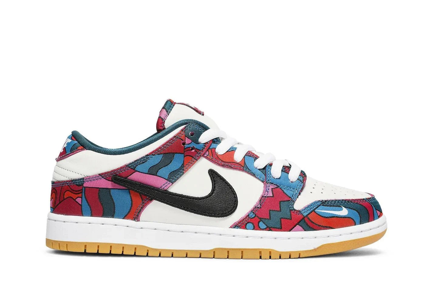 Parra x Nike SB Dunk Low Pro Abstract Art Colorido - Meireles Sport