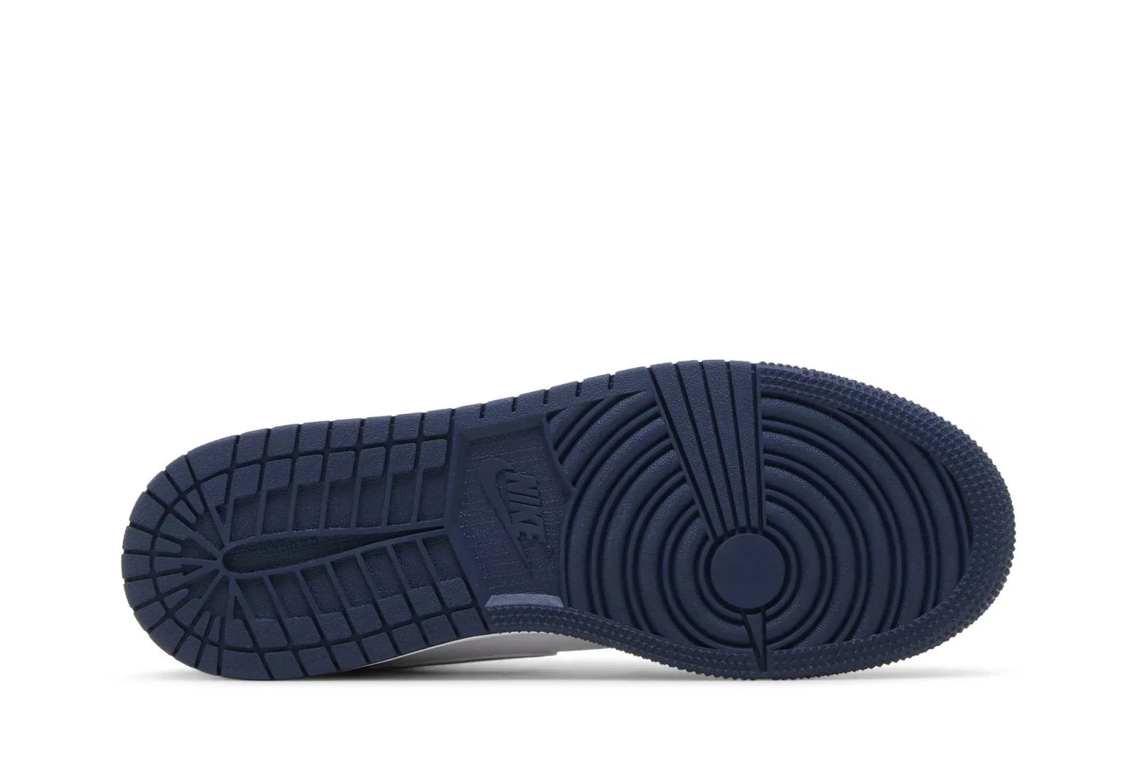 Air Jordan 1 Low Midnight Navy Wolf Grey Azul Marinho